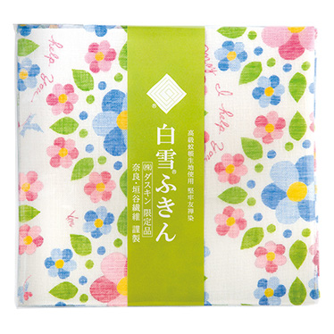 白雪友禅ふきん／白雪備長炭入りふきん | 暮らしのラブレターカタログ
