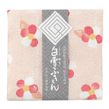 白雪友禅ふきん／白雪備長炭入りふきん | 暮らしのラブレターカタログ