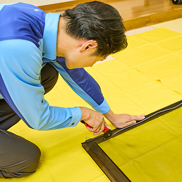 網戸張替サービス | 窓まわり | お掃除サービスのダスキン