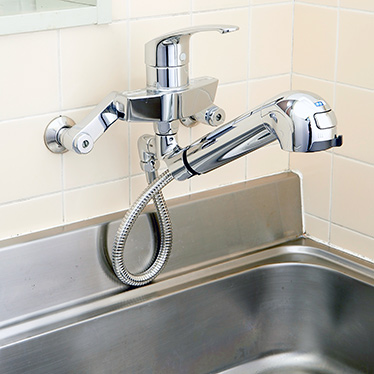 水栓一体型浄水器（壁付用タイプ） | 浄水器（レンタル） | お掃除用品